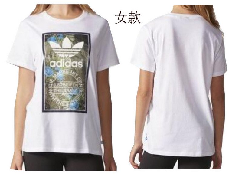 Adidas short round collar T woman S-2XL-041